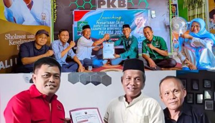 Pasangan Petahana Delis-Djira, Ambil Formulir Pendaftaran Cabup dan Cawabup Morut di Partai PKB dan PDIP