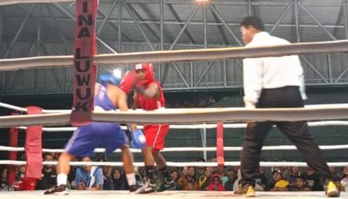 36 Petinju Berlaga di Kompetisi Tinju Piala Bupati Banggai Cup, Resmi Dibuka di SSC Persibal