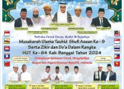MPTT Banggai Bakal Gelar Muzakarah Ulama Tauhid Shufi ASEAN Ke-9 di Kota Luwuk