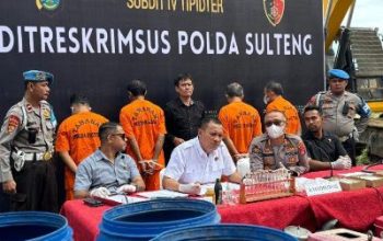 Dirut Dan Komisaris PT. GPS, Ditetapkan Tersangka PETI di Morowali Utara