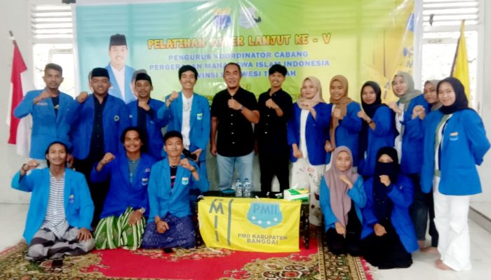 Kasat Intelkam Polres Banggai Jadi Pemateri PKL PMII Sulteng