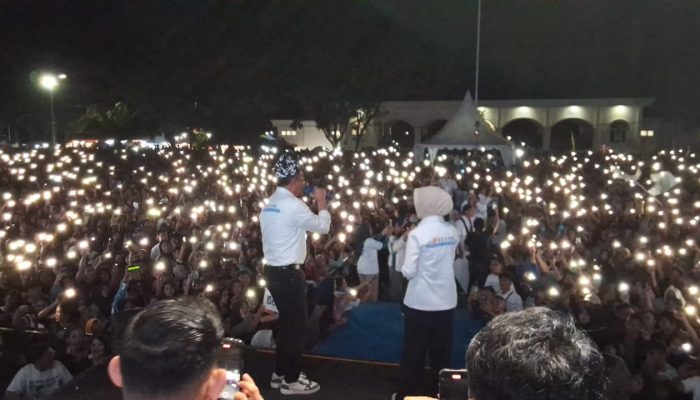 Lautan Manusia Penuhi Deklarasi Berani di Kota Luwuk