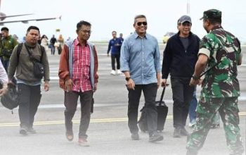 Gubernur Rusdy Mastura Tiba di Kota Luwuk, Besok Pimpin Rakor di Kantor Bupati Banggai