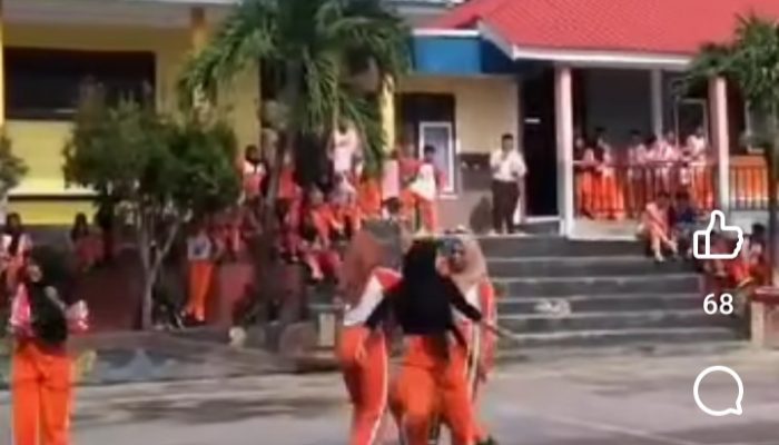 Viral, Sekelompok Siswi SMAN 1 Luwuk Berjoget Vulgar di Halaman Sekolah