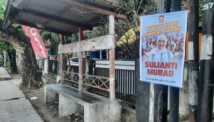 Marak Pemasangan Pamflet Bakal Calon di Pohon dan Tiang Listrik, Bawaslu Banggai: Penertiban Belum Wewenang Kami