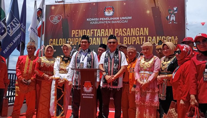 Pasangan HY2M Resmi Daftar ke KPU Banggai: Siap Rebut Kemenangan di Pilkada 2024