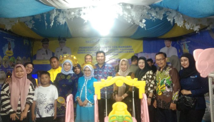 Dinas P2KB-P3A Banggai Bagikan BKB KIT di Government Expo 2024 untuk Cegah Stunting