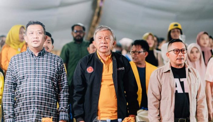 Warga Toili Jaya Padati Puncak Perayaan HUT Golkar, Diwarnai Penampilan NDX AKA