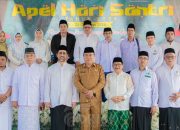 PJ Sekda Banggai Bacakan Sambutan Menteri Agama Pada Apel Peringatan Hari Santri 2024