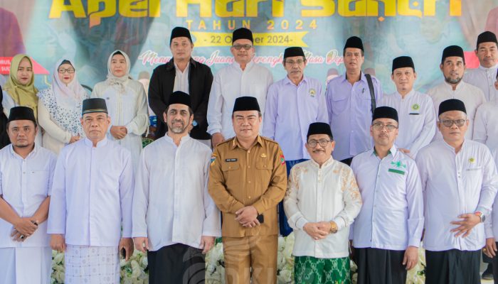 PJ Sekda Banggai Bacakan Sambutan Menteri Agama Pada Apel Peringatan Hari Santri 2024