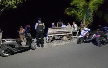 Jelang Debat Public Perdana Kandidat Pilkada, Sat Samapta Polres Banggai Masifkan Patroli