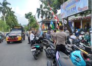 Polisi Pantau Lokasi Nobar Debat Publik Sesi Kedua Pilbup Banggai