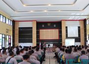 Bhabinkamtibmas Polres Banggai Terima Arahan Ditbinmas Polda Sulteng untuk Sukseskan Pilkada 2024