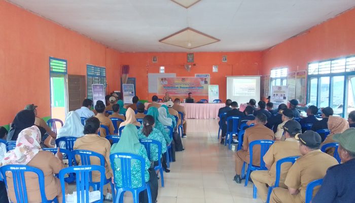 Dengan Tema Tertib Administrasi Kependudukan dan Pencatatan Sipil Pemerintah Luwuk Timur gelar sosialisasi pencatatan sipil