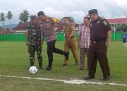 Kapolres Touna Cup Resmi Dibuka, AKBP Ridwan J.M. Hutagaol : Ini Ajang Mencari Pemain Terbaik, Jangan Jadikan Perpecahan