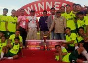 Lucky 99 FC Raih Juara Satu Pada Open Turnamen Kapolres Cup, Gamarudin Sebut, ini hasil Kerjasama Tim