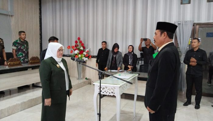 Penjabat Sekda Touna Dilantik, Wakil Bupati Surya Sebut Sudah Sesuai Mekanisme, Statusnya Sama dengan Sekda Definitif