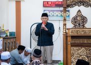 Wabup Banggai Pimpin Tim Safari Ramadhan di Kelurahan Kaleke