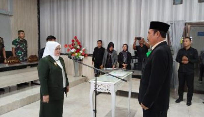 Penjabat Sekda Touna Dilantik, Wakil Bupati Surya Sebut Sudah Sesuai Mekanisme, Statusnya Sama Dengan Sekda Definitif