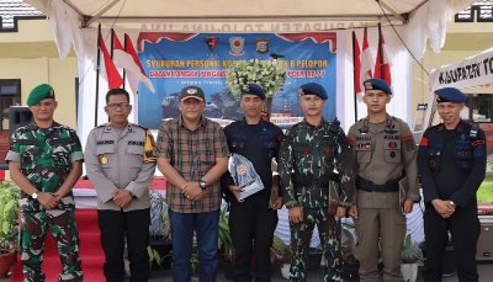 Pj. Sekda Touna Alimudin Muhammad, Hadiri HUT Ke-79 Korps Brimob