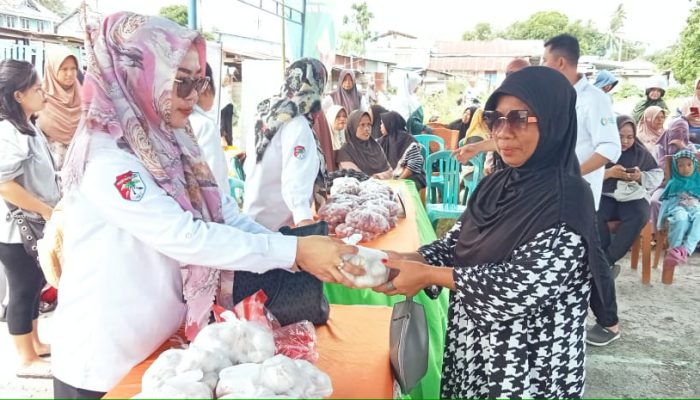 Dinas Pertanian dan Ketahanan Pangan Tojo Una-Una Gelar Gerakan Pangan Murah untuk Tekan Inflasi