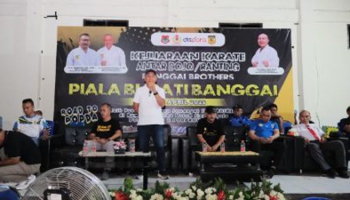 Dojo Bungin Sabet Juara Umum, Kejuaraan Karate Banggai Brothers 2025