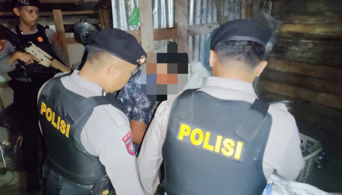 Sat Samapta Polres Banggai Buru Penjual Miras dan Pelaku Tindak Kejahatan Lainnya