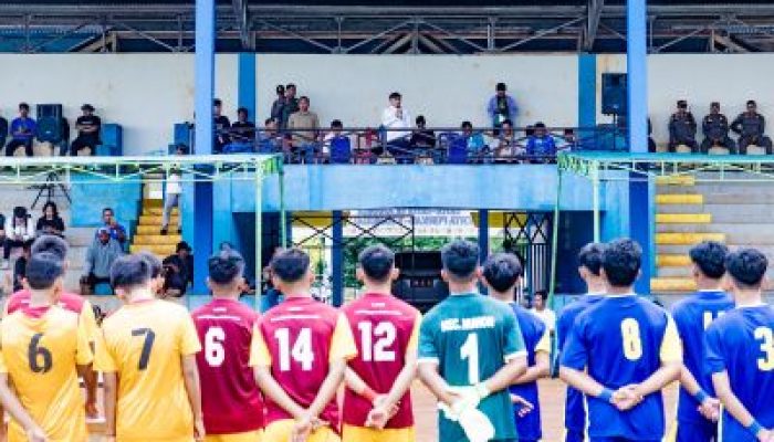 Wakil Bupati  Banggai, Buka Pertandingan Sepakbola Porkab V Kabupaten Banggai Tahun 2025