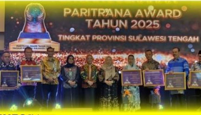 Pemkab Touna Raih Peringkat Terbaik Kedua, Dalam Penganugerahan Paritrana Award 2025