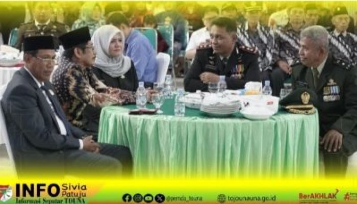 Hari Bhayangkara ke-79, Wabup Touna Serukan Sinergi dan Pelayanan Terbaik POLRI Untuk Masyarakat