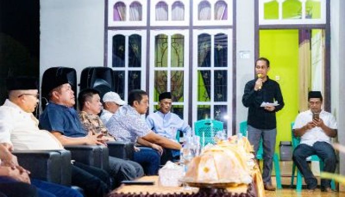 Bupati Banggai H. Amirudin, Hadiri Tasyakuran di Desa Sumber Mulya Kecamatan Simpang Raya