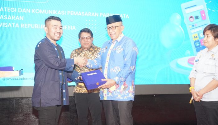 Wabup Banggai Hadiri Diseminasi Strategi Pemasaran Pariwisata Lewat Media Sosial