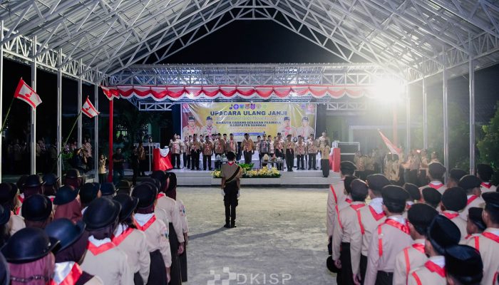 Kwarcab Banggai Gelar Upacara Ulang Janji Peringati Hari Pramuka Ke-64