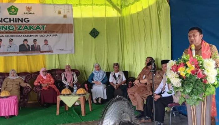 Bupati Touna Ilham Lawidu, Launching Kampung Zakat di Desa Uekambuno