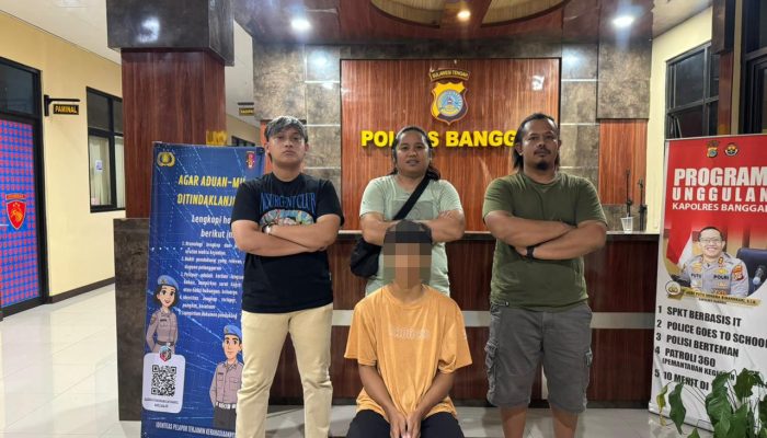 Polisi Amankan Remaja di Luwuk Selatan Yang Melakukan Penganiayaan Terhadap  Sesama Pemotor*