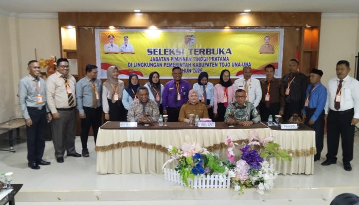 Pengisian Jabatan Pimpinan Tinggi Pratama Di Touna Di Lakukan Seleksi Secara Terbuka, Wabup Surya : Pemda Memerlukan Pemimpin Birokrasi Yang Visioner