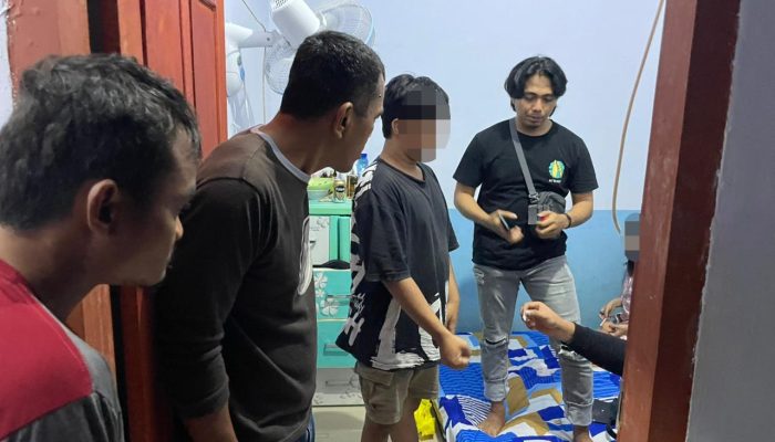 Simpan Sabu 3 Saset  Berat 2,25 Gram di Kos-Kosan, Remaja di Luwuk Dibekuk Polisi