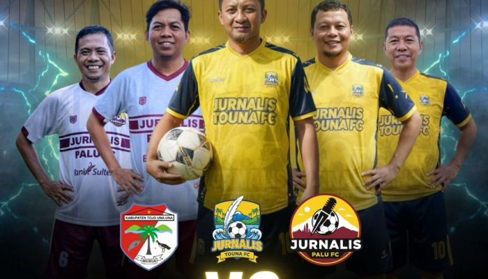 Sepekan Lagi Akan Kita Saksikan Laga Antara Jurnalis Palu FC  Vs Pemda Touna +Jurnalis Touna FC