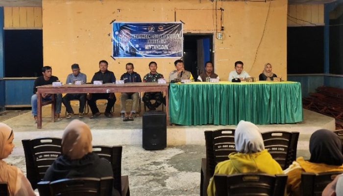 Tekan Laju Peredaran Gelap Narkotika, Angleg DPRD Touna Lakukan Kundapil, Miftahudin Beri Apresiasi Kebersamaan Dan Komitmen Yang Tinggi Masyarakat Dataran Bulan