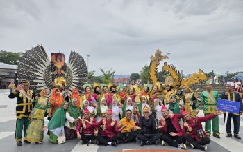 Disdikbud Banggai Tampilkan Budaya Banggai di Karnaval Budaya HUT Sulteng